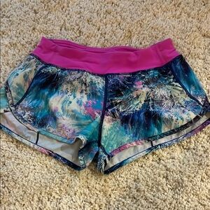 Girls Ivivva Multicolor Athletic Shorts
